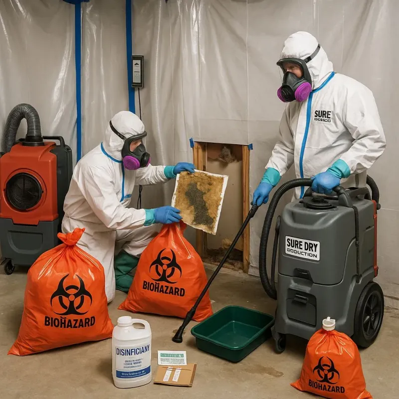 Contaminated Water Handling Protocols process in Mays Chapel, MD