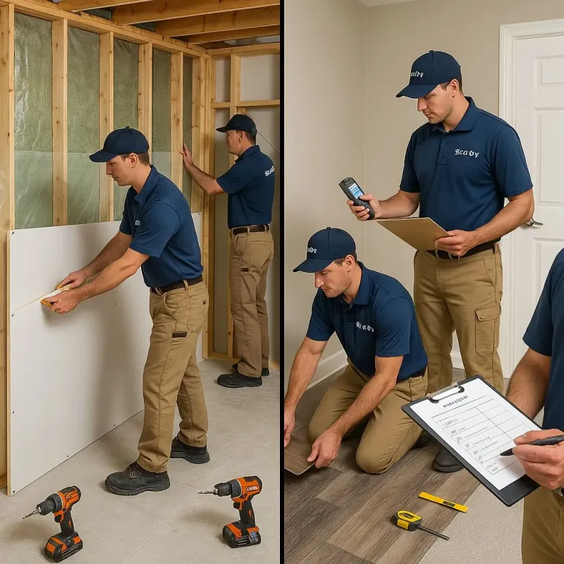 Repairs and Reconstruction process in Mays Chapel, MD